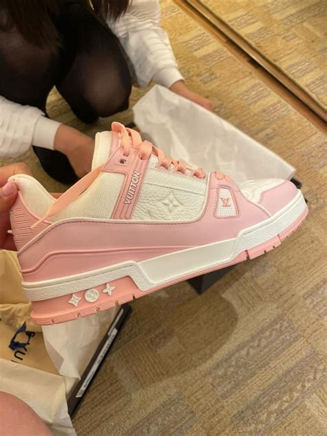 lv trainers roze|LV Trainers .